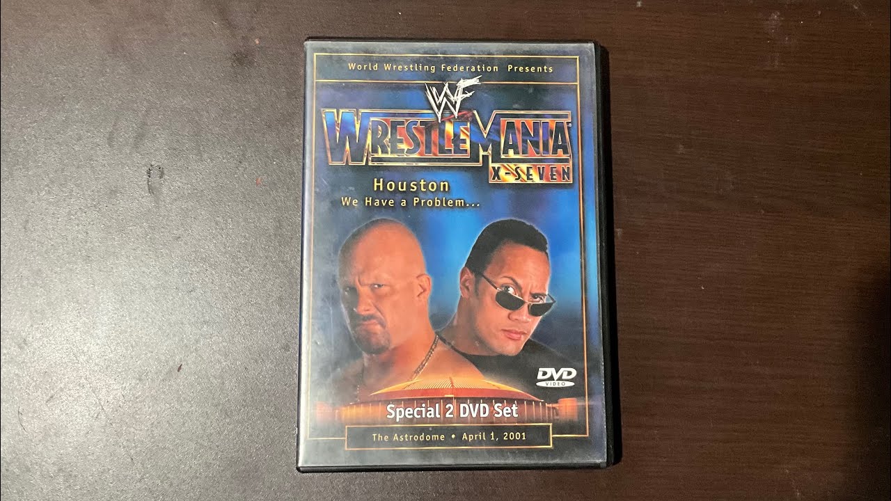 WWE WrestleMania 17 DVD Retro Unboxing - YouTube