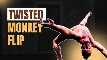 Learn this Super Fun Monkey Flip with a Twist!!!