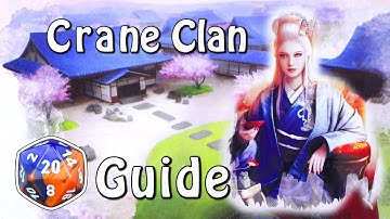 Who are the Crane Clan? - Legend of the Five Rings RPG