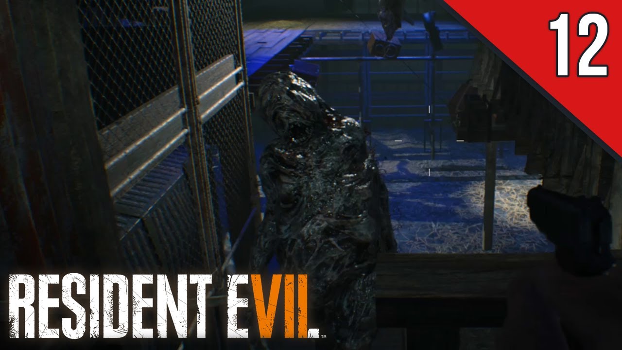 Let's Play Resident Evil 7 Part 12 Barn Battle Gameplay