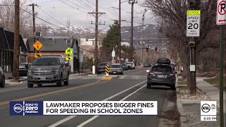 Lawmaker proposes bigger fines for speeding in Utah school zones
