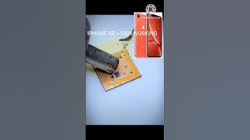iPhone XR cpu replace 100% working