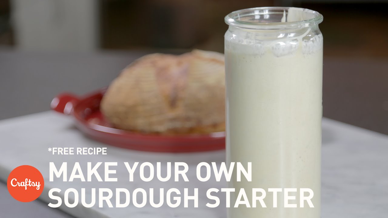 Sourdough Starter Recipe (no yeast!) Full Process & Tutorial with Zoë François YouTube
