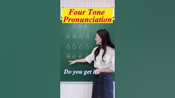 Four tone pronunciation part 1#shorts #learnchinese #chinese #mandarin