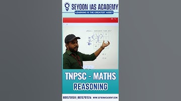 TNPSC GROUP II/IIA, IV | TNPSC - Reasoning | Missing Number | SEYOON IAS ACADEMY #tnpscexam #ias