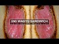 $90 WAGYU Sandwich! Is it WORTH IT?
