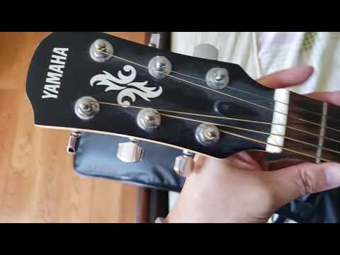 Yamaha APXT-1 travel electric guitar - YouTube