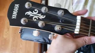 Yamaha APXT-1 travel electric guitar - YouTube