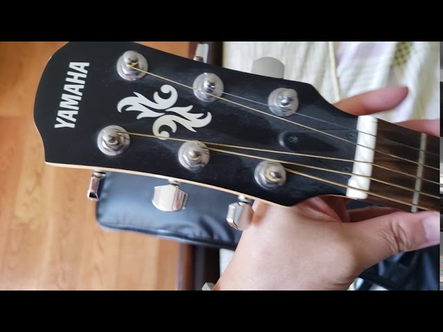 Yamaha APXT-1 travel electric guitar - YouTube