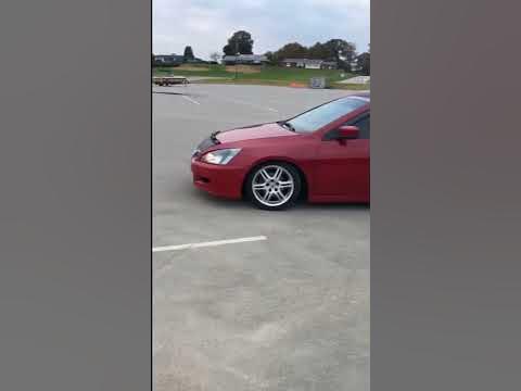 2006 Honda Accord v6 Straight pipe - YouTube