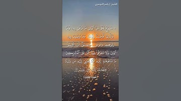 سورة الشورى آية 13 بصوت الشيخ ياسر الدوسري♥♥