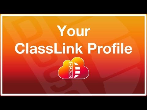 ClassLink for DCSS: Video 2 - My Profile