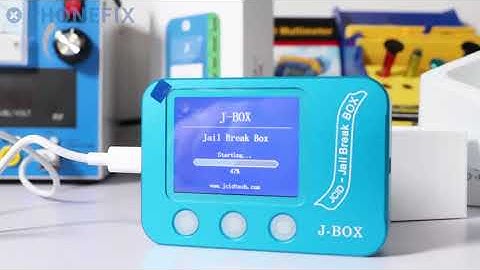 How to use JC J-BOX JailBreak Box, Bypass ID And iCloud Password