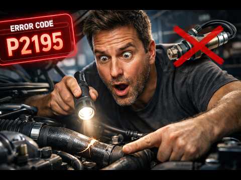 P2195 Code: It’s NOT the O2 Sensor (Real Fix Inside)