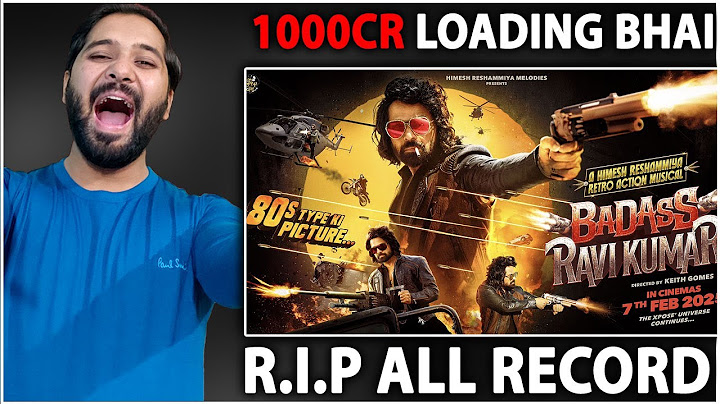 BADASS RAVI KUMAR Teaser Review Reaction | BADASS RAVI KUMAR Motion Poster | Himesh Reshammiya