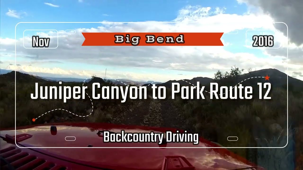 Big Bend Off-Road: Is the Juniper Canyon Road Worth It?