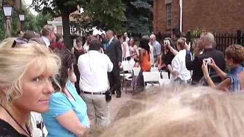 Jamie Spaulding making the entrance