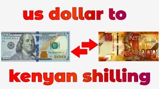 US Dollar To Kenyan Shilling Exchange Rate Today | USD To KES | Dollar To Shilling