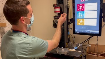 Instron start & set up 1 of 2