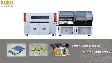 fully-auto vertical L sealer and shrink wrapping system machine for ice cream