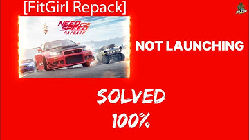 NFS Payback launching error SOLVED | [FitGirl Repack] all games launching error solved