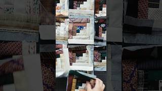キルト】日本の古布でログキャビンキルトを作る。Making a Log Cabin