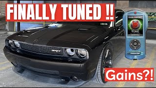 I INSTALLED A DIABLO 93 TUNE ON MY SRT8 CHALLENGER ! 25 WHP?!