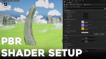 Modular PBR Shader Setup in Unreal Engine 5