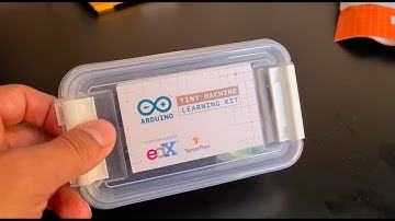 Unboxing Kit Arduino Tiny Machine Learning