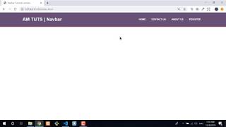 HTML & CSS Navbar in 6 minutes , Fast Code Tutorials
