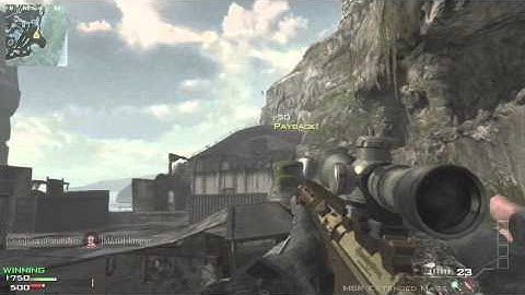 Aground - MW3 quick scoping
