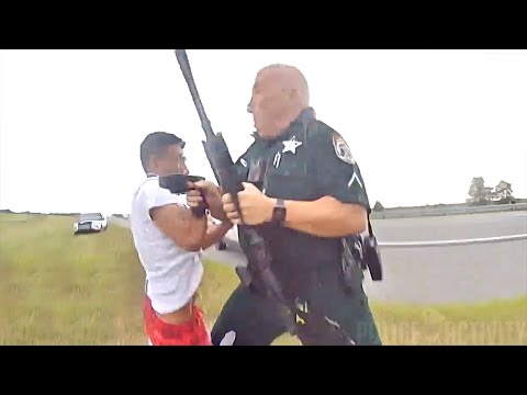 Bodycam Shows Deputies Use Taser To Arrest Florida Highway Shooting Suspect