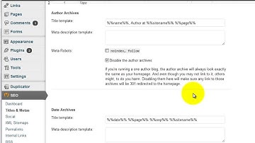 SEO TIPS - Setting Up Yoast SEO Plugin To Avoid Duplicate Content