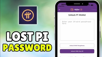 How to Create a New Pi Wallet & Passphrase 2025  - Fix forgotten lost pi password
