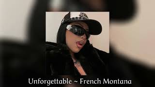 Unforgettable ~ French Montana // Sped up (tiktok remix) Resimi