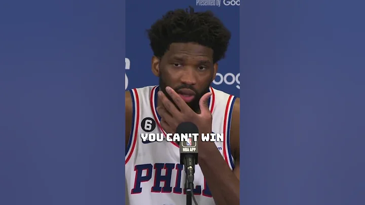 Joel Embiid says him and James can't win alone #shorts - 天天要闻