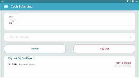 Cash Balancing on KaHero POS