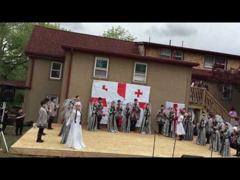 ცეკვა დავლური. ანსამბლი მამული ფილაფელფია 2017 ✨ასემოდი✨