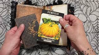 ✨️SOLD✨️ - Halloween themed Junk Journal #junkjournal #halloween #halloweenjournal