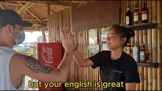 English prank surprise in the Philippines! Foreigner fluent in local language