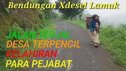 Jalan Terjal Desa Terpencil Kelahiran Para Pejabat (Bendungan, Kalidesel, Dieng)