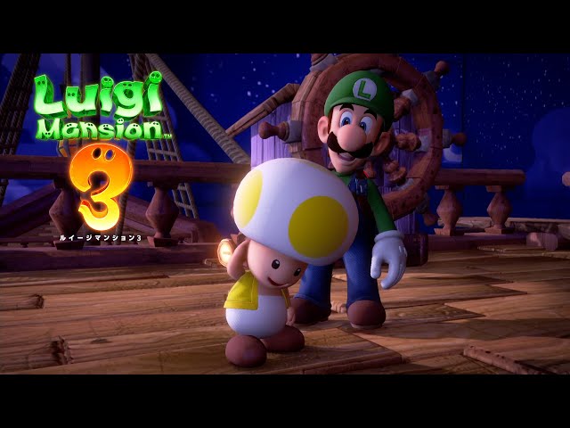 海賊船に黄色キノピオさん！！『ルイージマンション3』#9 - YouTube
