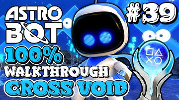 Astro Bot - 100% Walkthrough - Lost Cross Void (All Levels)