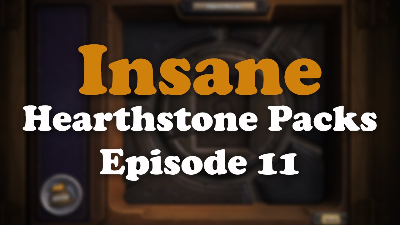 Insane Hearthstone Packs: Episode 11 [2 Legendary In 1 Pack]