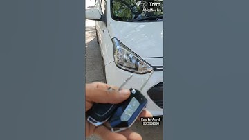 #hyundai #xcent added #newkey #remote