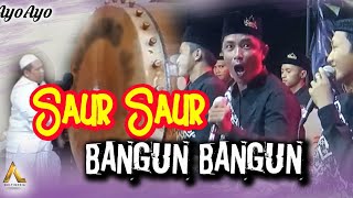 Ayo2.... 'SAUR SAUR' Di bangunin Mat tumbuk untuk....'''Majelis attaufiq ||full HD.