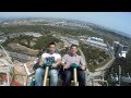 PortAventura opens Europe's tallest roller coaster : Shambhala (POV and Reverse POV)