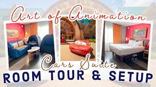 Disney's Art of Animation Cars Room Tour and Setup