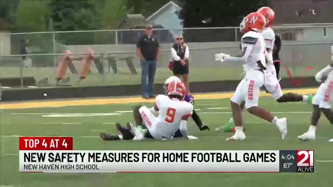 New Haven High School implements new safety measures for football games