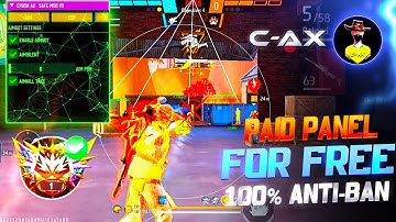 Antiban Free Fire Panel  || Free Fire Mod Menu 100% Safe 💀 Free Fire Injector Safe ✅  || #freefire​